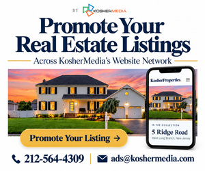 Promote Your Real Estate Listings · 212-564-4309 · ads@koshermedia.com